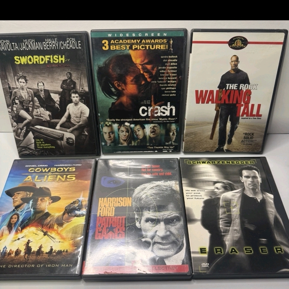 DVD Movie Collection - Action and Sci-Fi